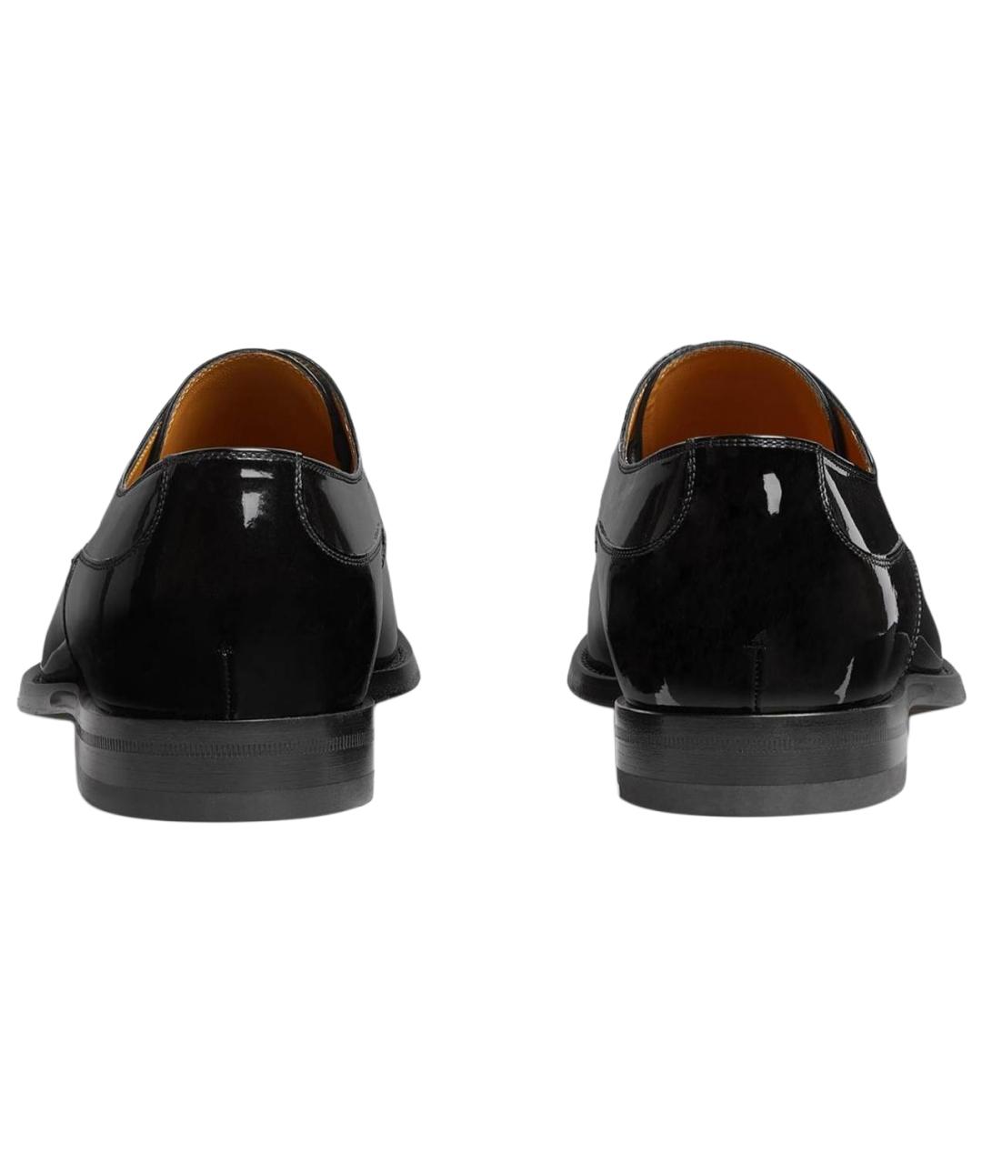 GUCCI Черные туфли, фото 5