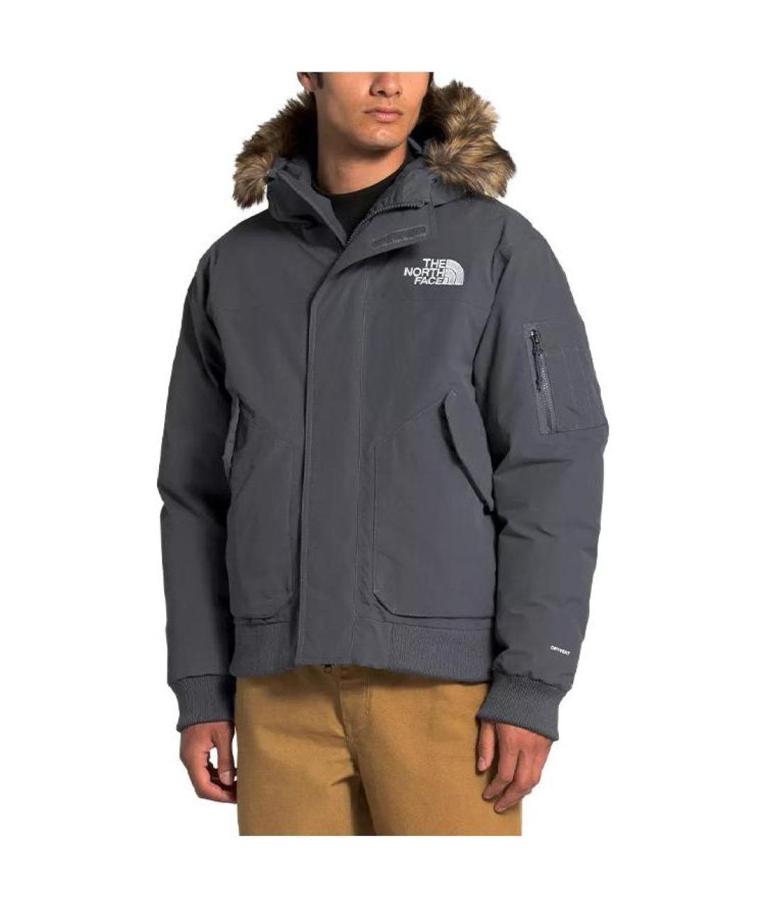 THE NORTH FACE Серый пуховик, фото 3