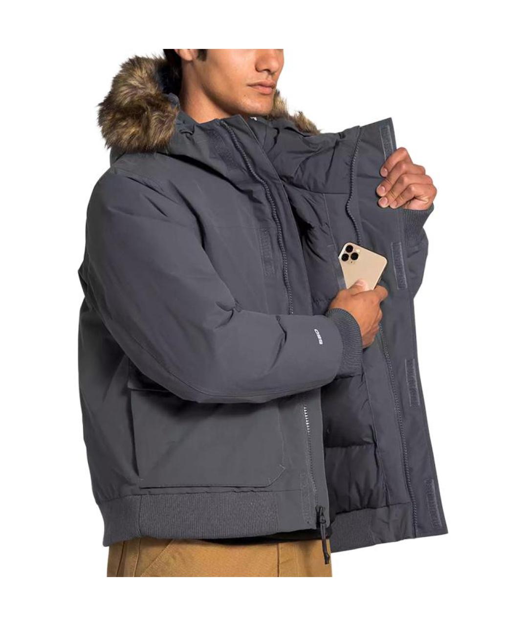 THE NORTH FACE Серый пуховик, фото 4