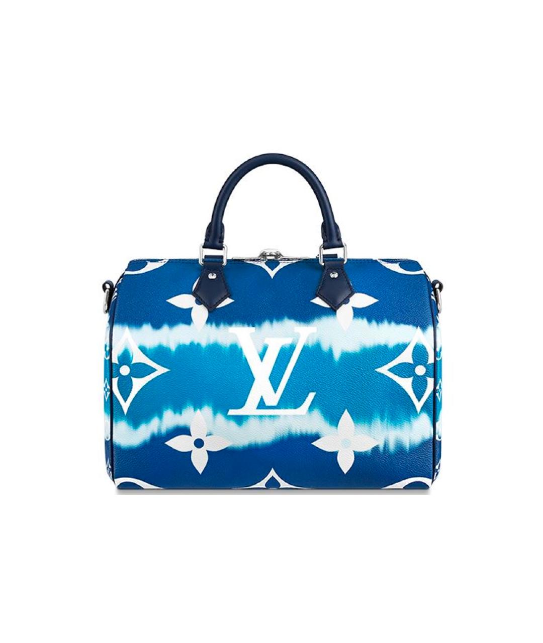 LOUIS VUITTON Синяя сумка через плечо, фото 3
