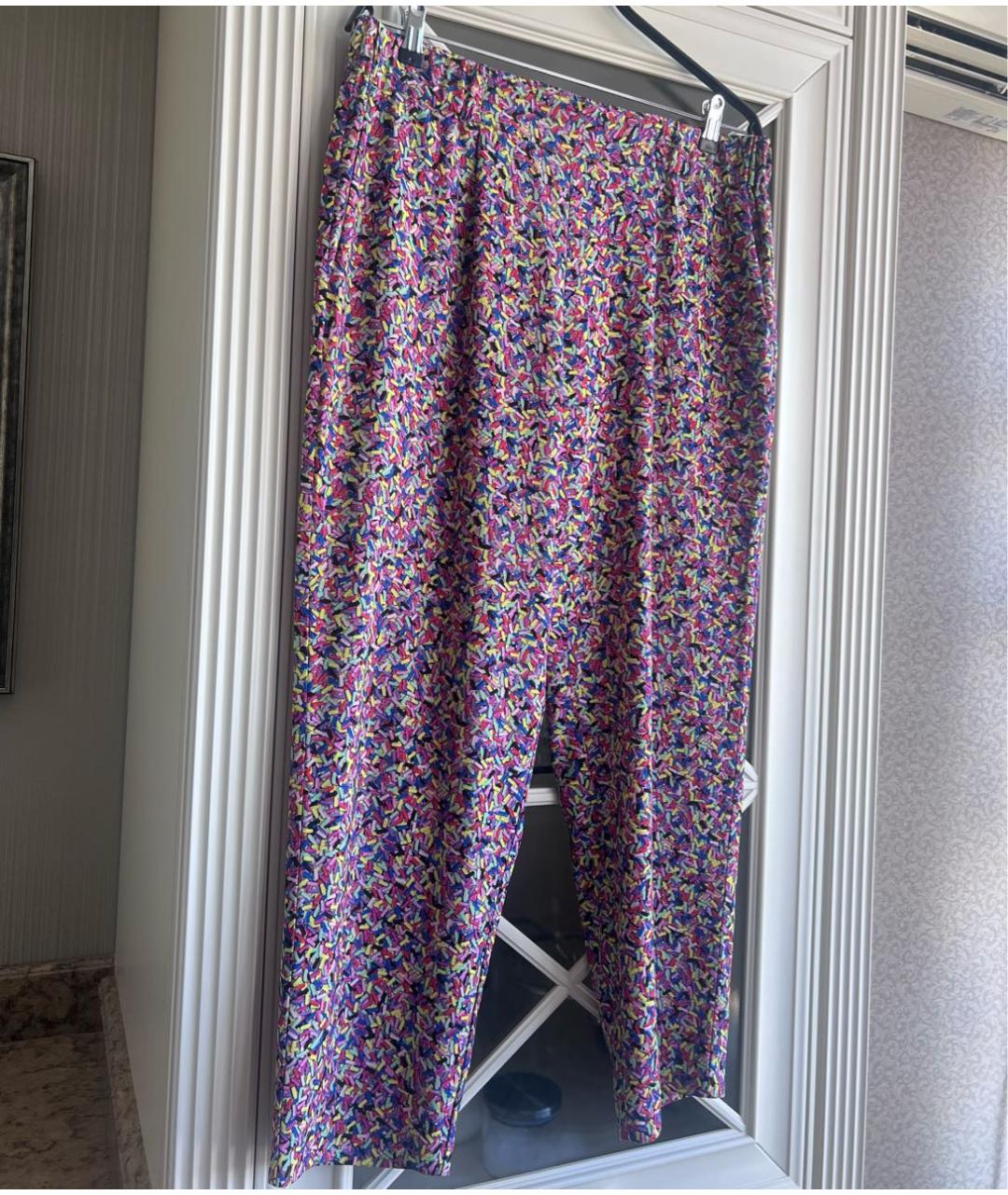 BOUTIQUE MOSCHINO Мульти полиэстеровый костюм с брюками, фото 7