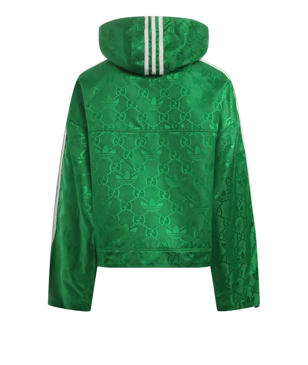 GUCCI Зеленая полиамидовая куртка, фото 2