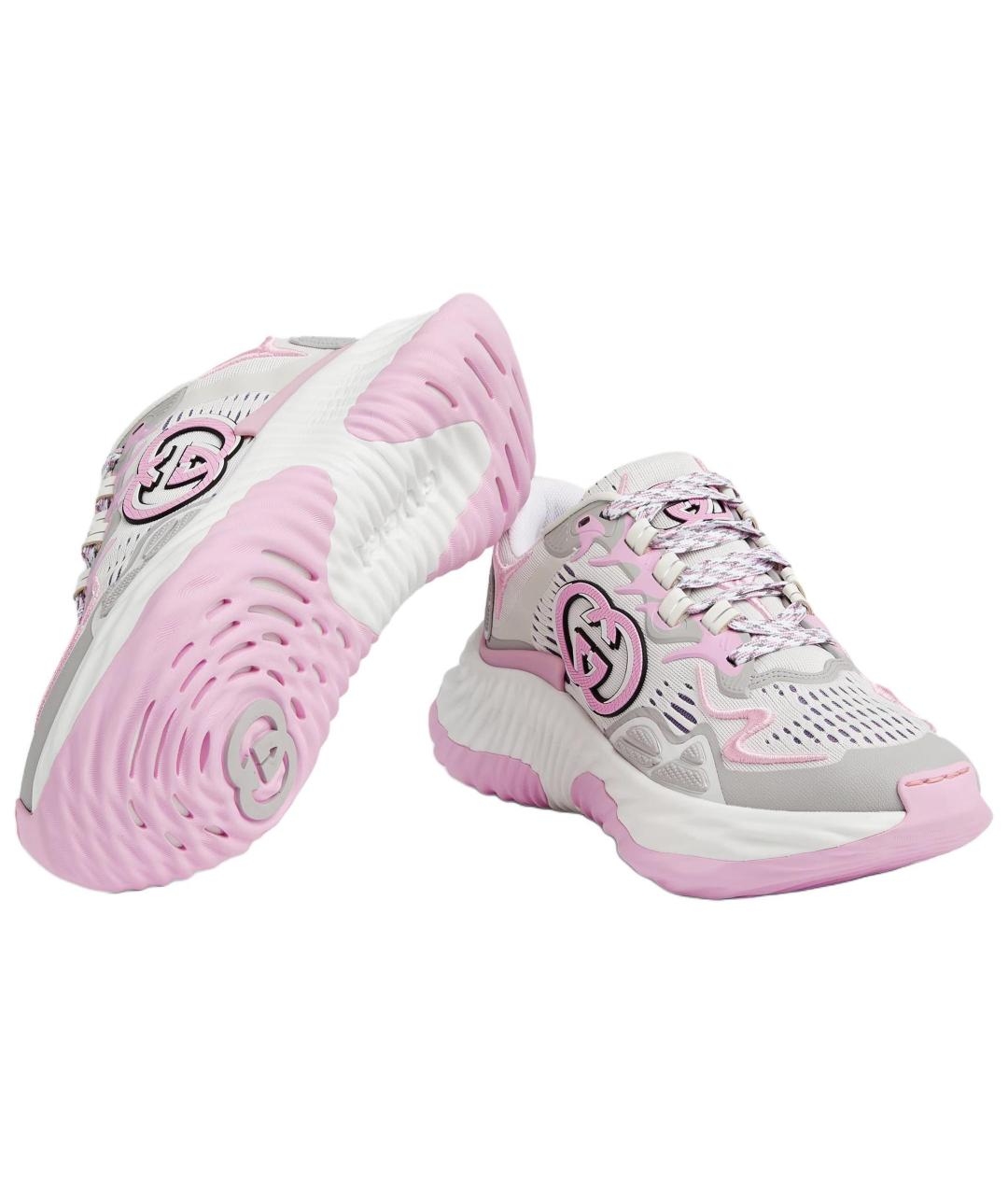 GUCCI Розовые кроссовки, фото 6