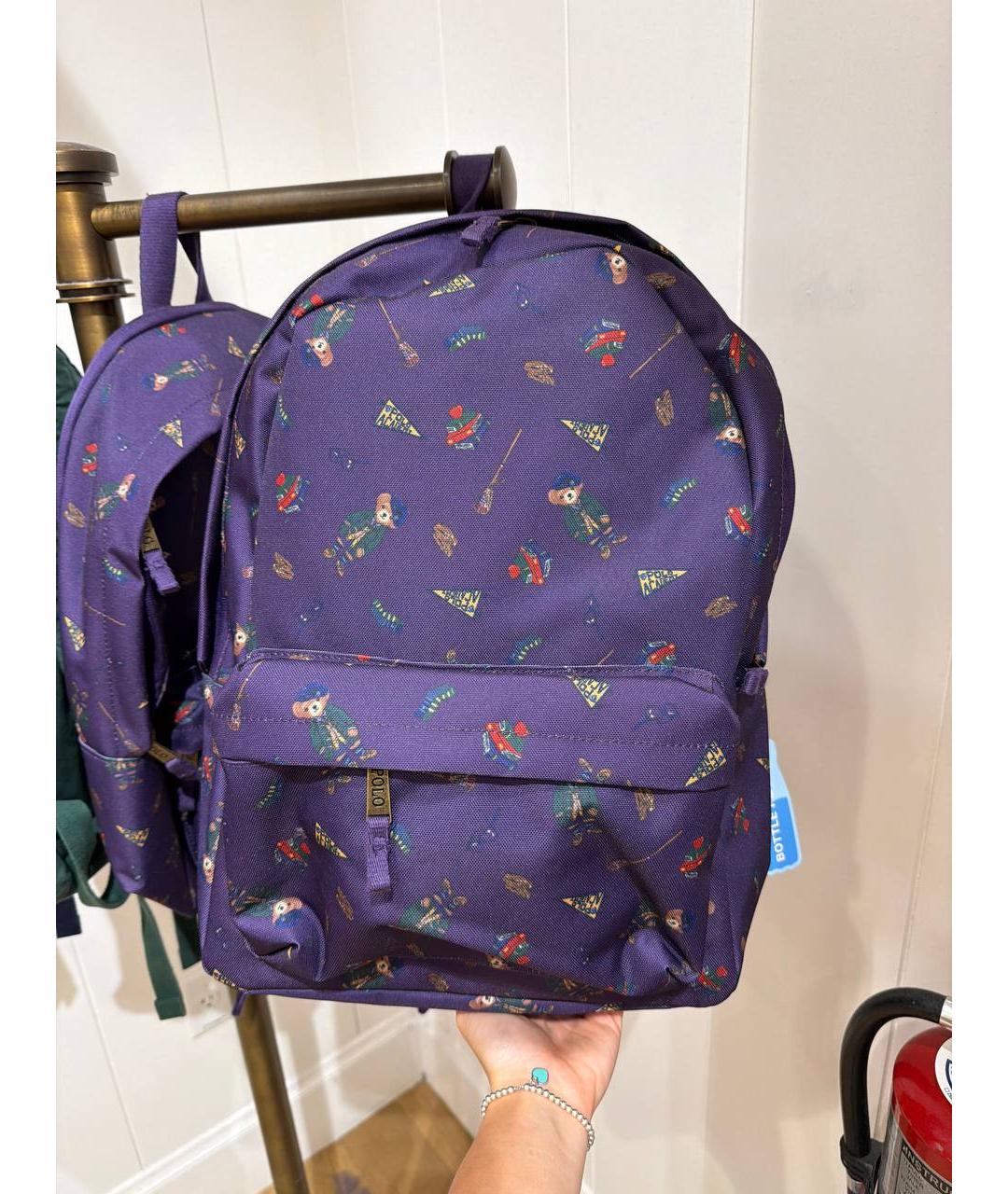 POLO RALPH LAUREN Фиолетовый рюкзак, фото 5