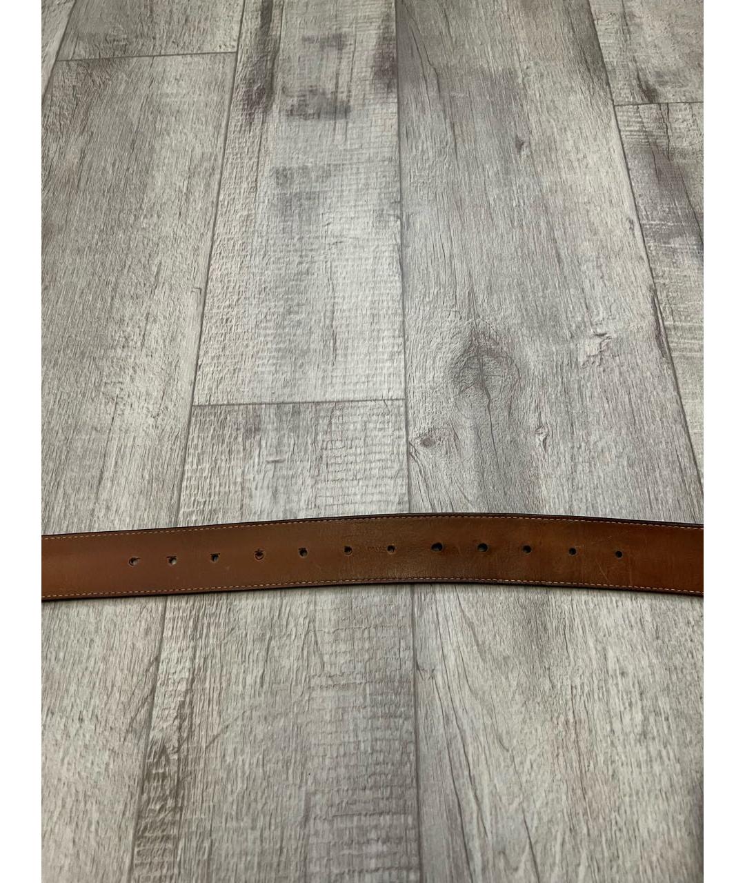 LOUIS VUITTON Черный ремень из лакированной кожи, фото 8