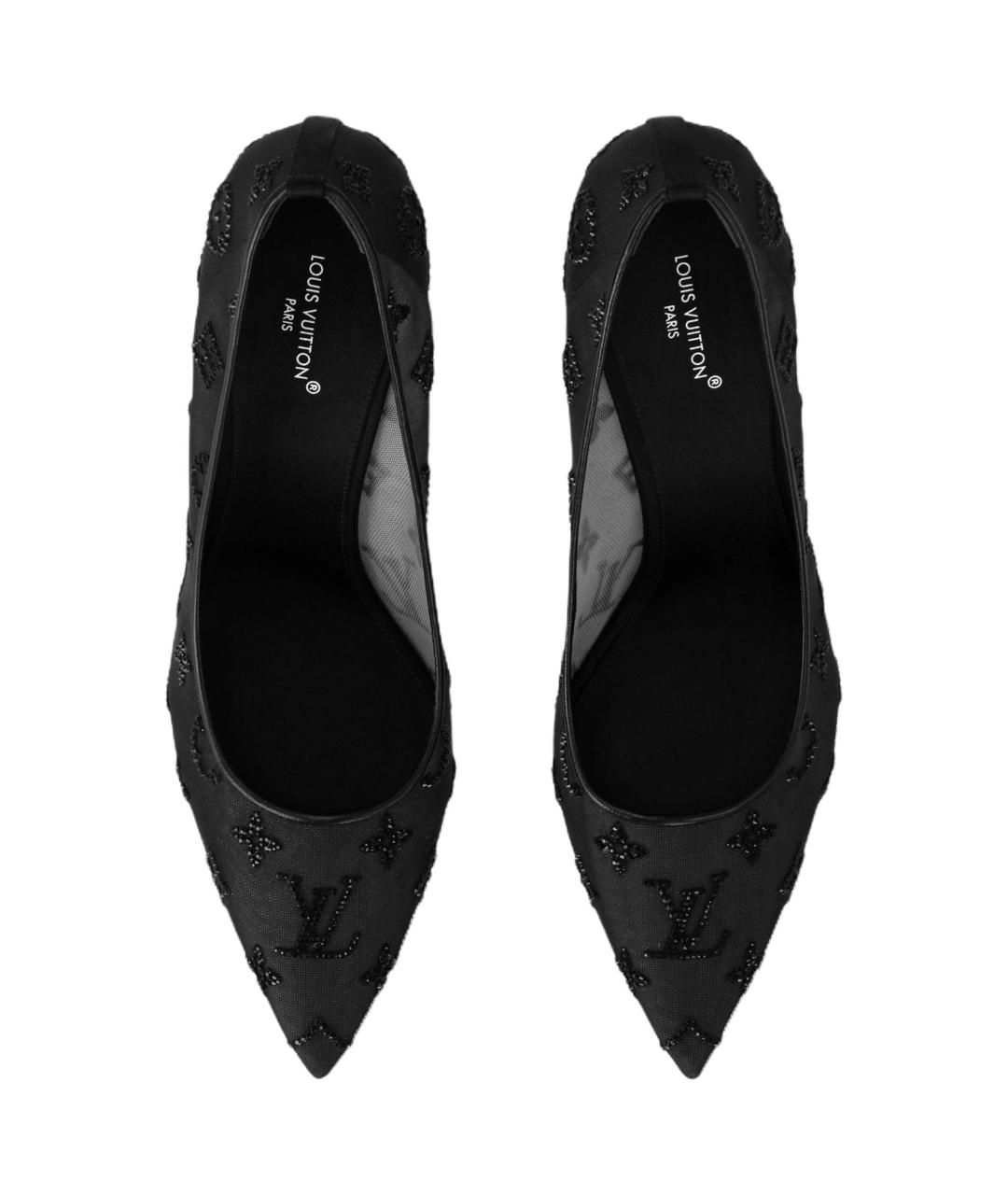 LOUIS VUITTON Черные туфли, фото 4