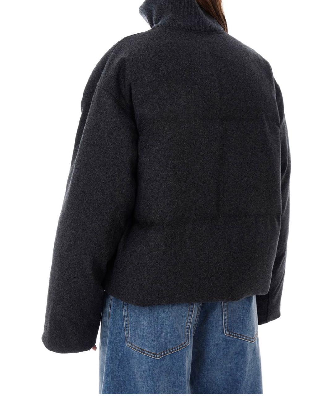 TOTEME Серый шерстяной пуховик, фото 6