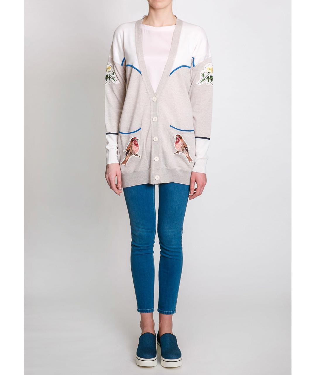 STELLA MCCARTNEY Бежевый шерстяной кардиган, фото 2