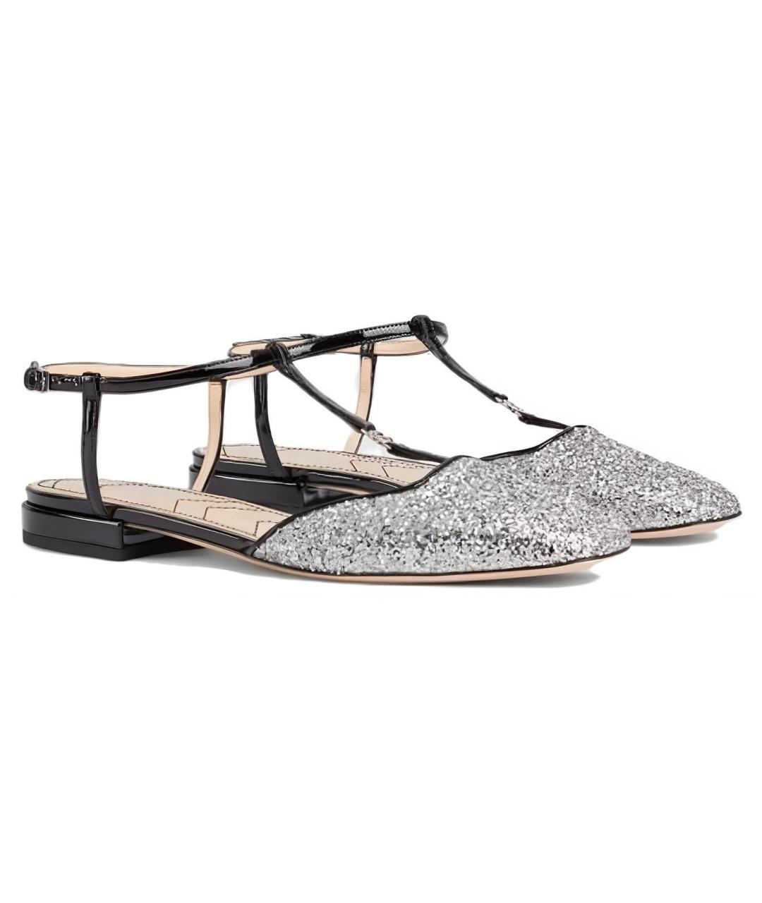 GUCCI Черные кожаные туфли, фото 3