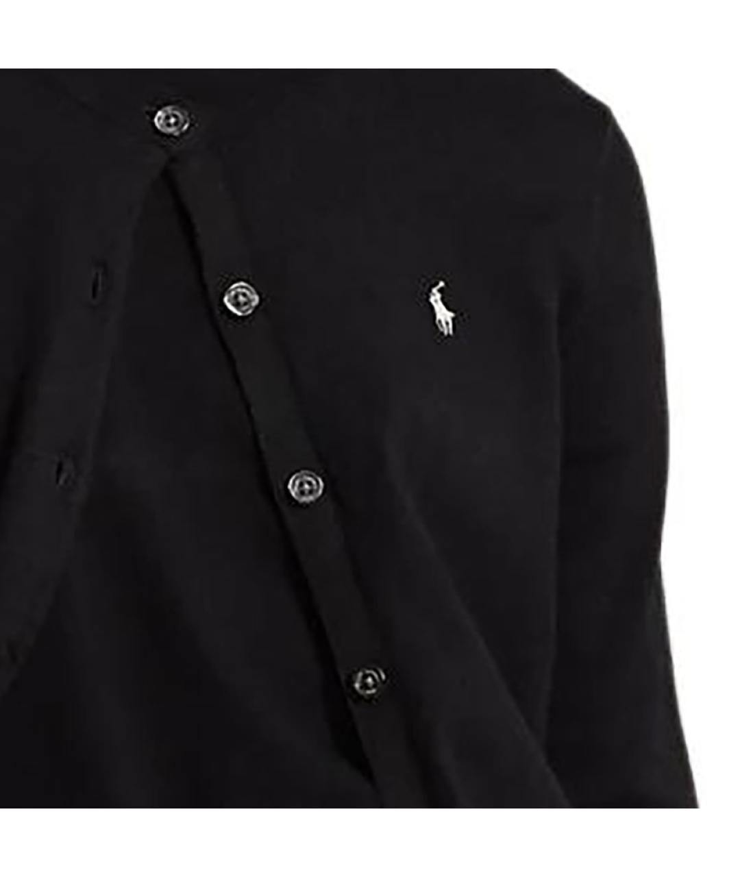 POLO RALPH LAUREN Черный кардиган, фото 3