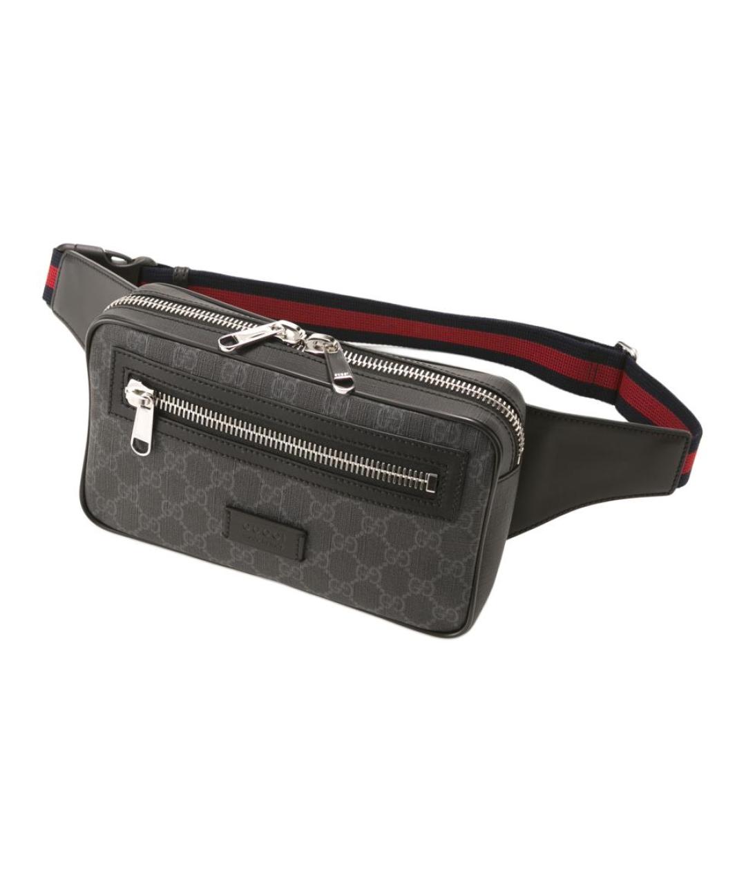 GUCCI Серая поясная сумка, фото 2