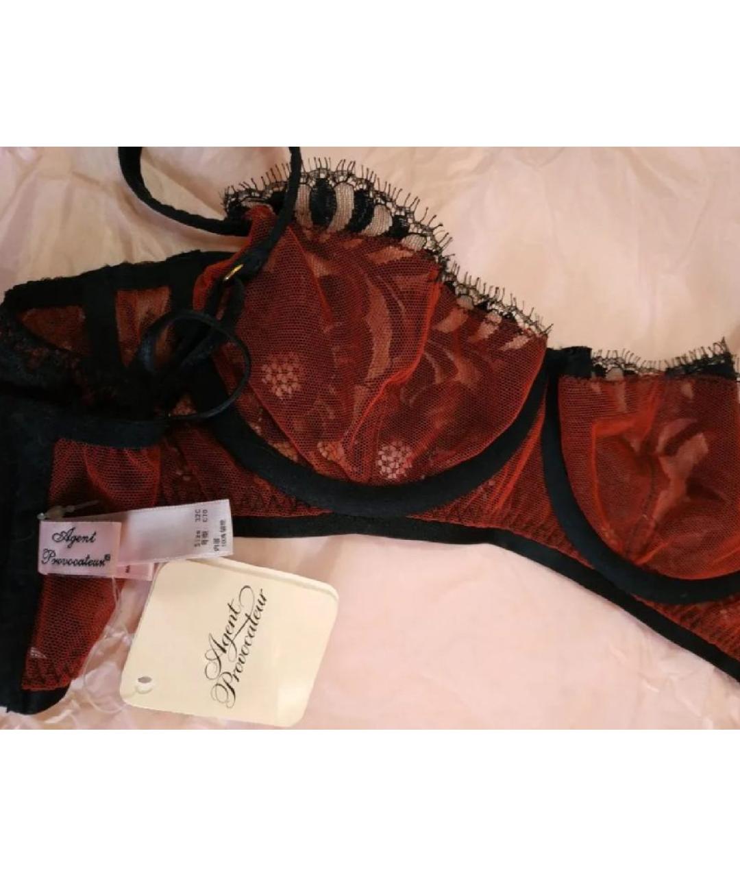 AGENT PROVOCATEUR Бордовый комплекты, фото 5