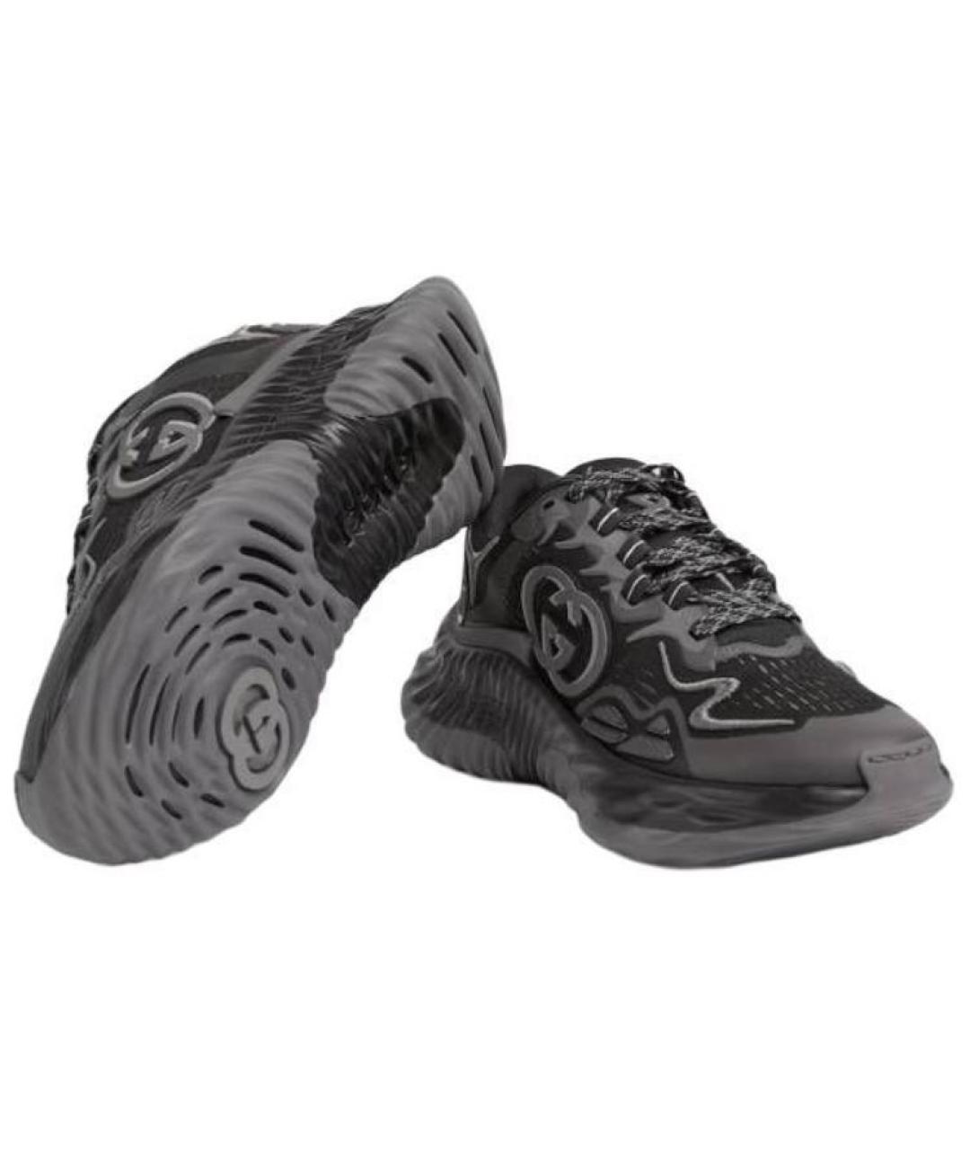 GUCCI Черные кроссовки, фото 6