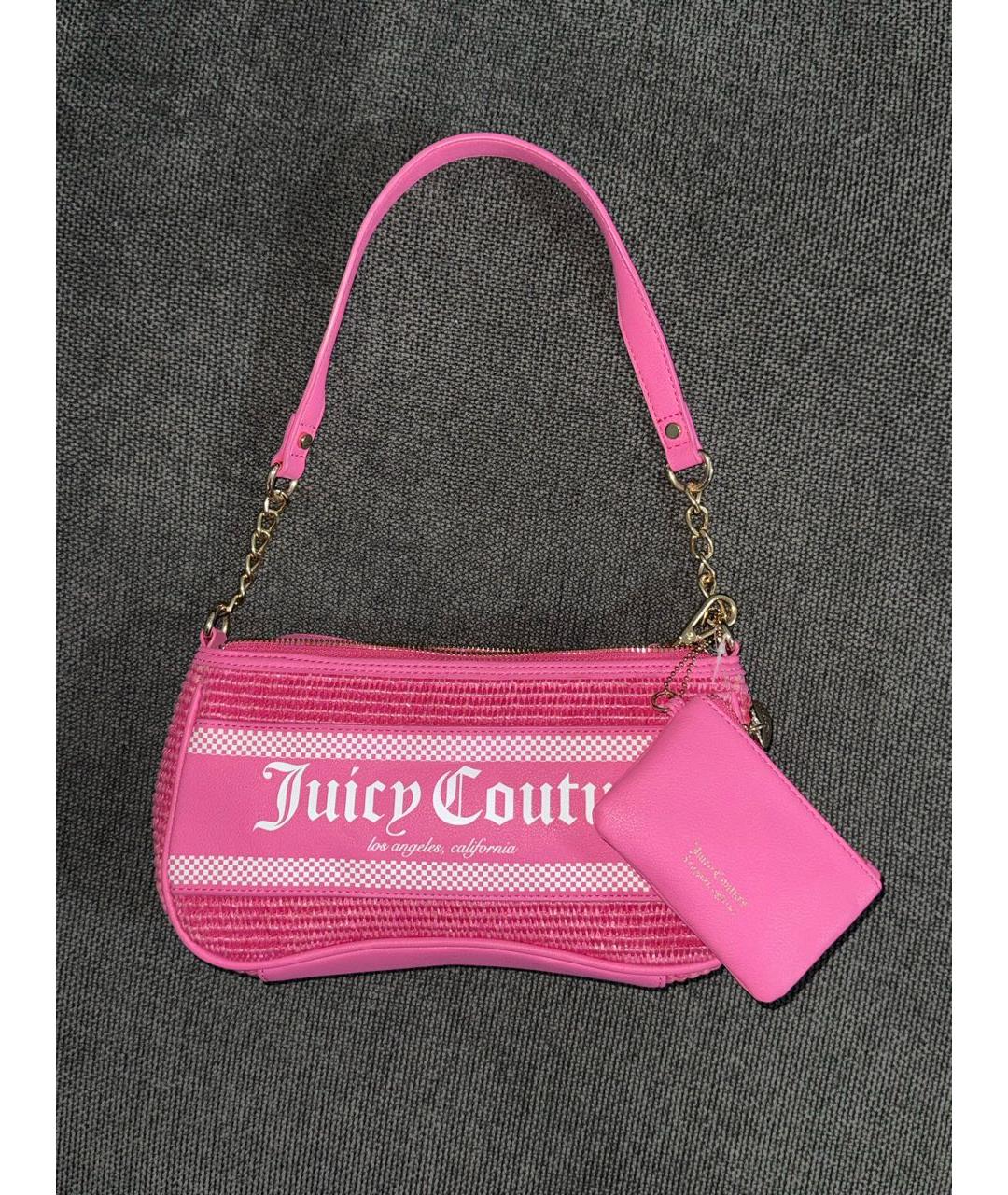 JUICY COUTURE Розовая сумка через плечо, фото 8