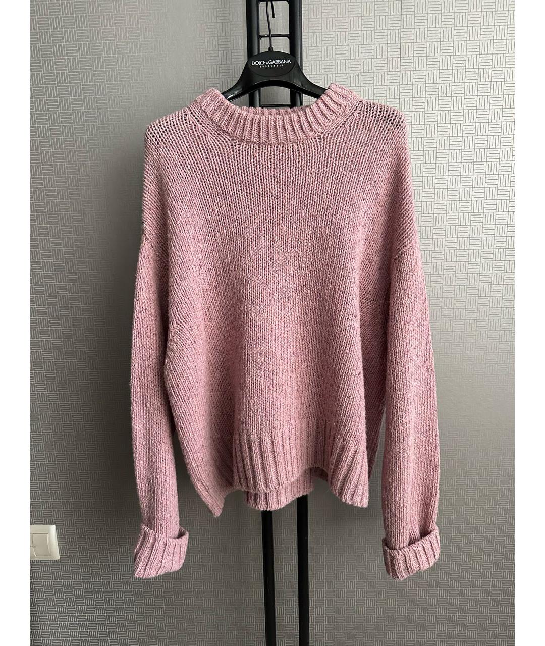 JOSEPH Розовый шерстяной джемпер / свитер, фото 2