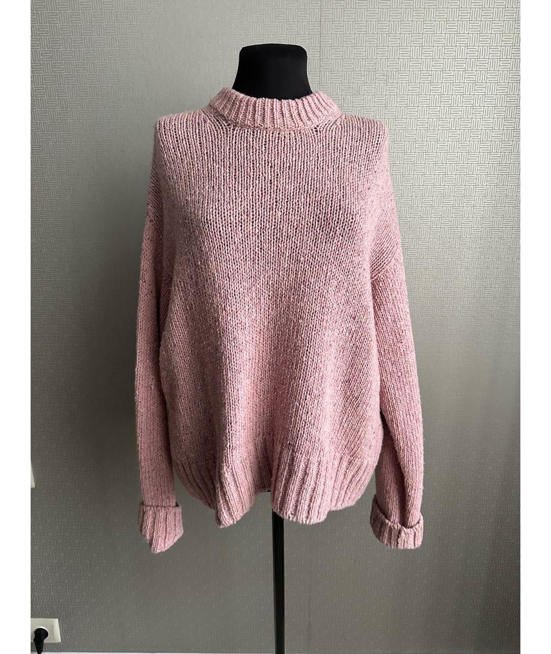 JOSEPH Розовый шерстяной джемпер / свитер, фото 6