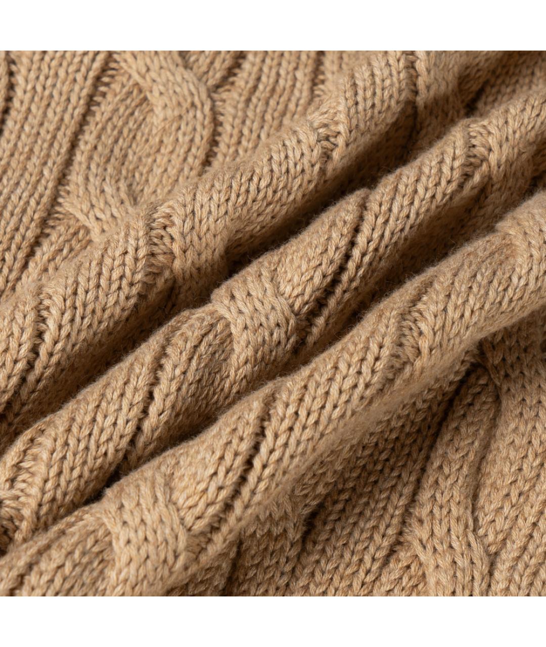 POLO RALPH LAUREN Коричневый джемпер / свитер, фото 3