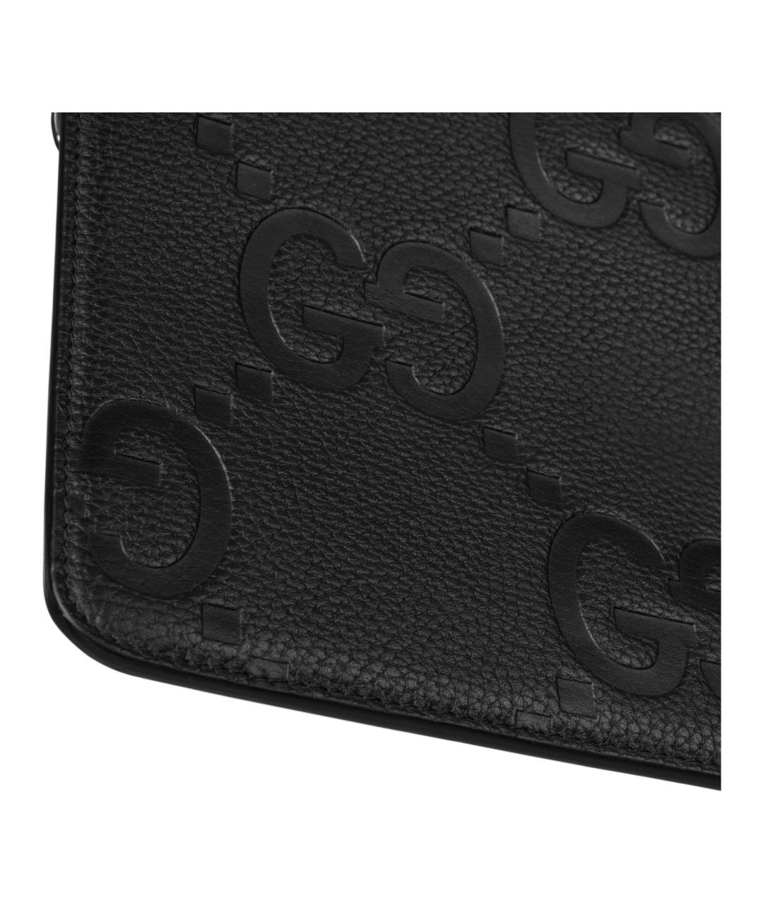 GUCCI Черная кожаная папка для документов, фото 6