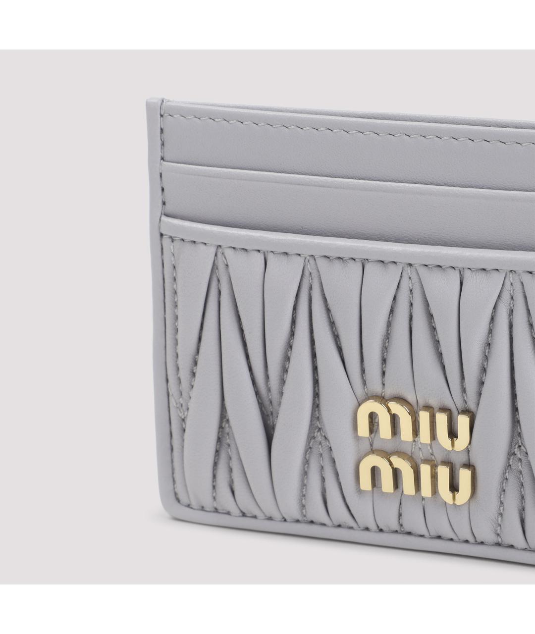 MIU MIU Кожаный кардхолдер, фото 4