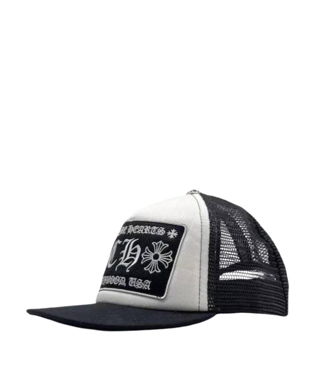 CHROME HEARTS Черная хлопковая кепка, фото 1