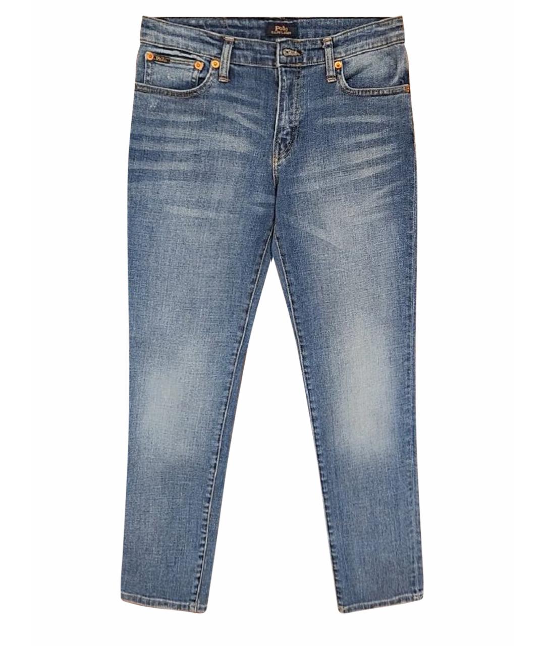 POLO RALPH LAUREN Синие хлопковые детские джинсы, фото 1