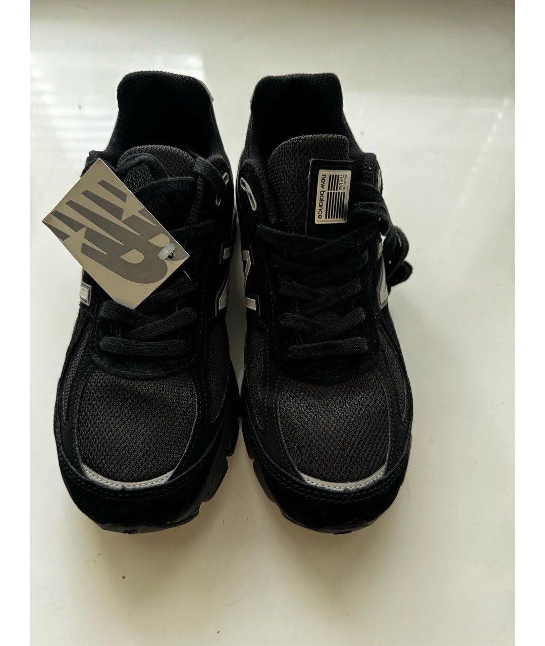 NEW BALANCE Черные замшевые кроссовки, фото 5