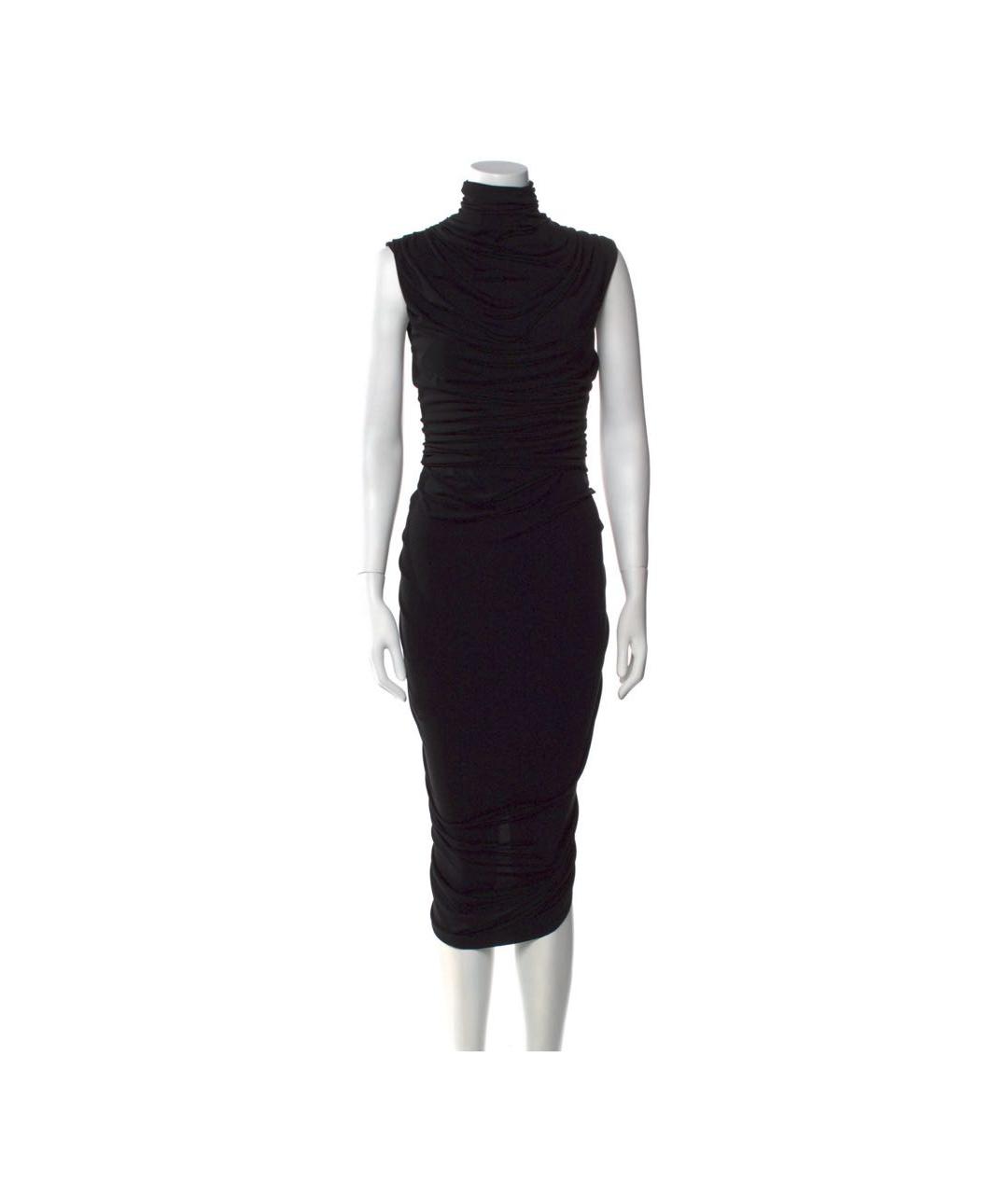 ALEXANDRE VAUTHIER Черное коктейльное платье, фото 4