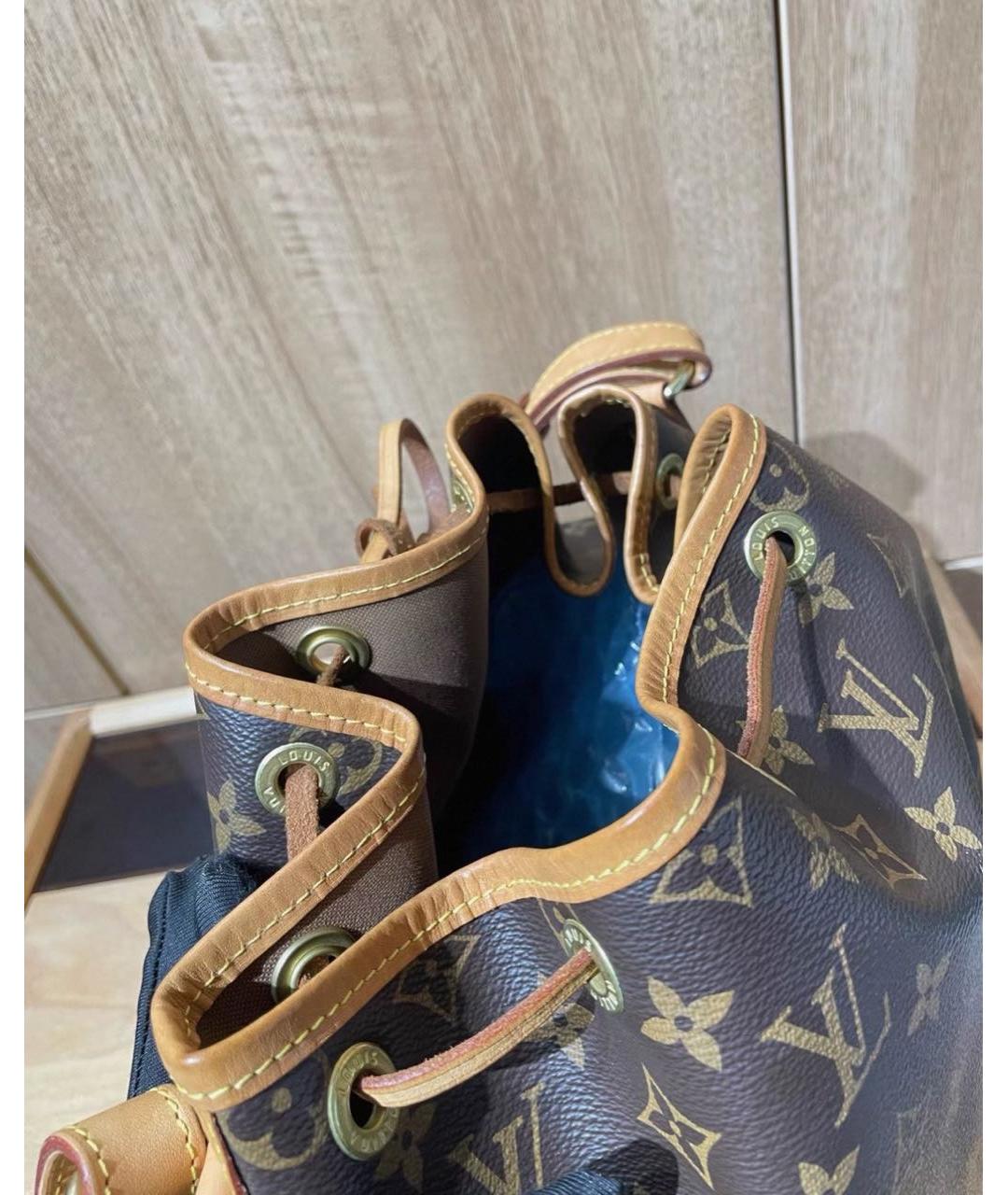 LOUIS VUITTON Коричневая сумка тоут, фото 4