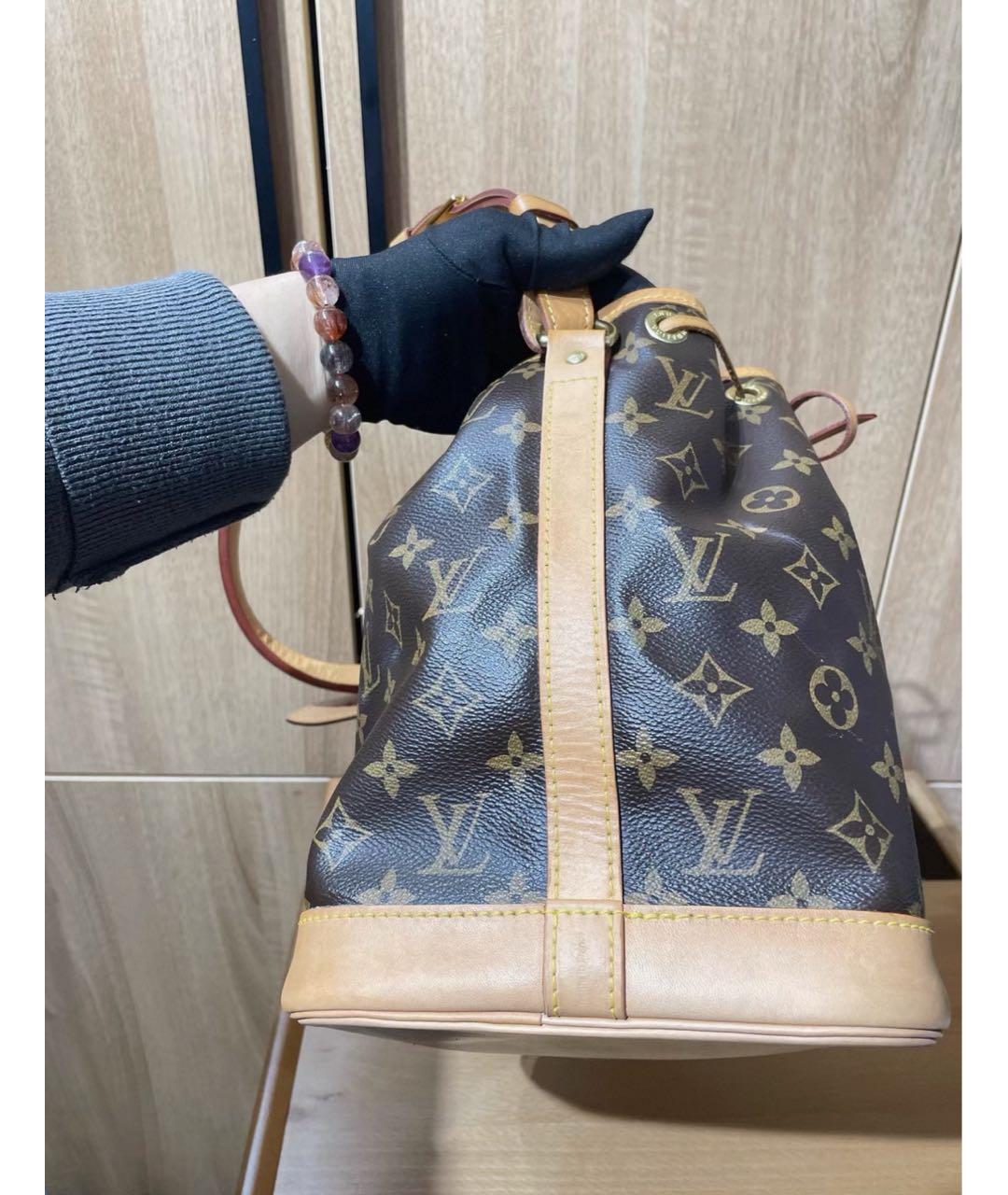 LOUIS VUITTON Коричневая сумка тоут, фото 6