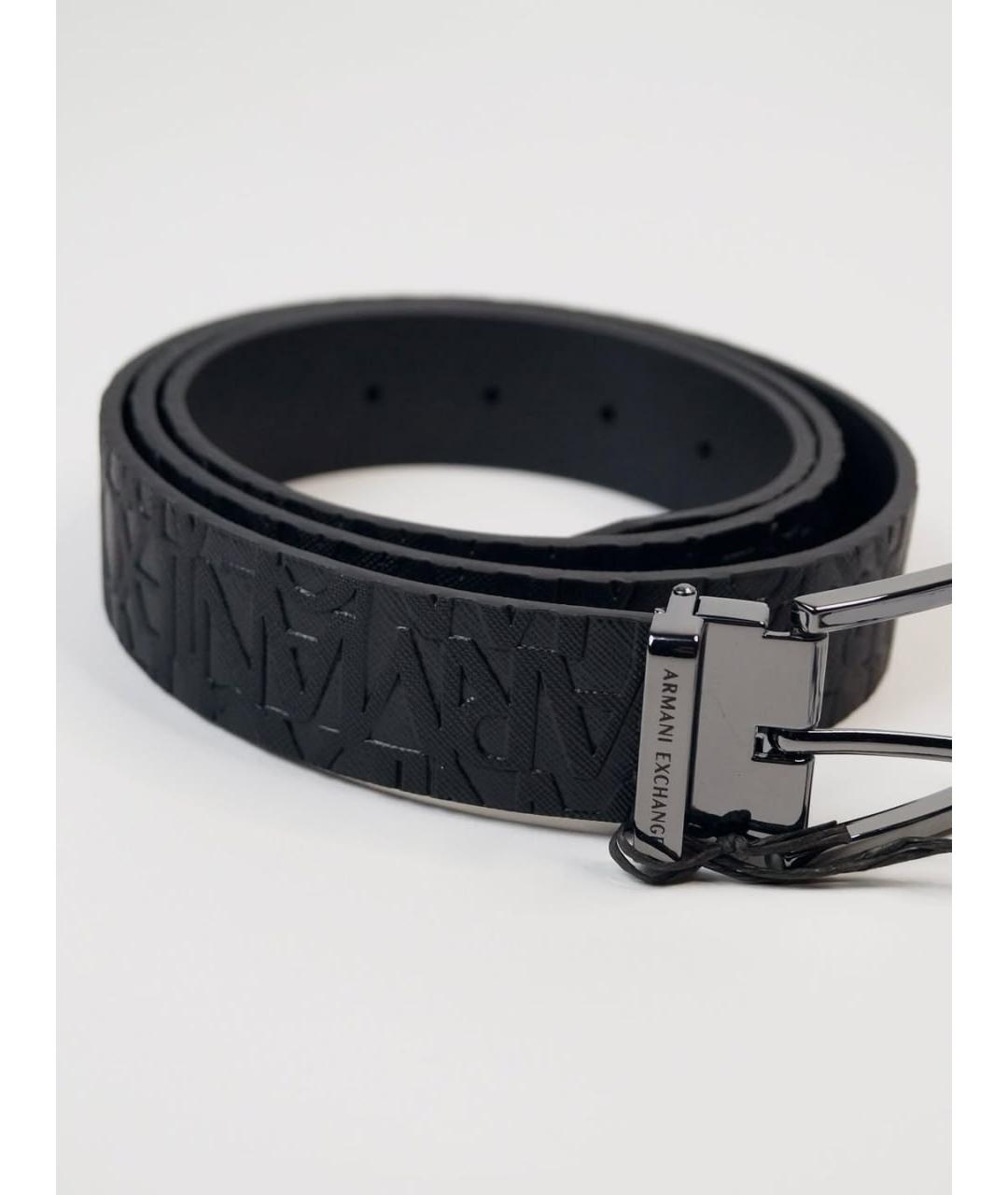 ARMANI EXCHANGE Черный ремень, фото 2