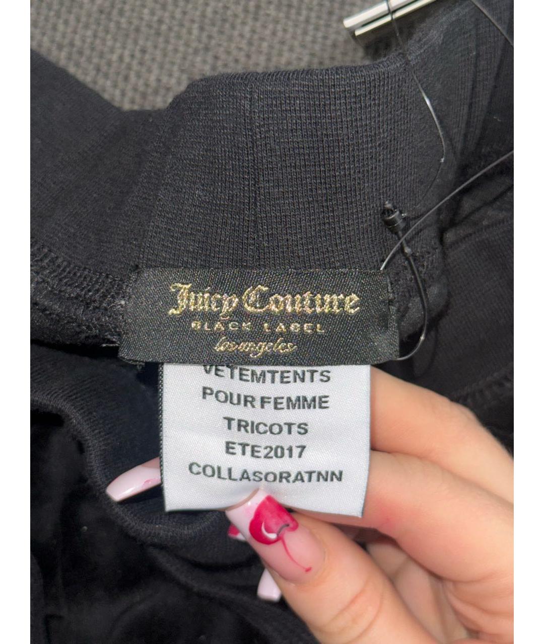 VETEMENTS Черный бархатный костюм с брюками, фото 6