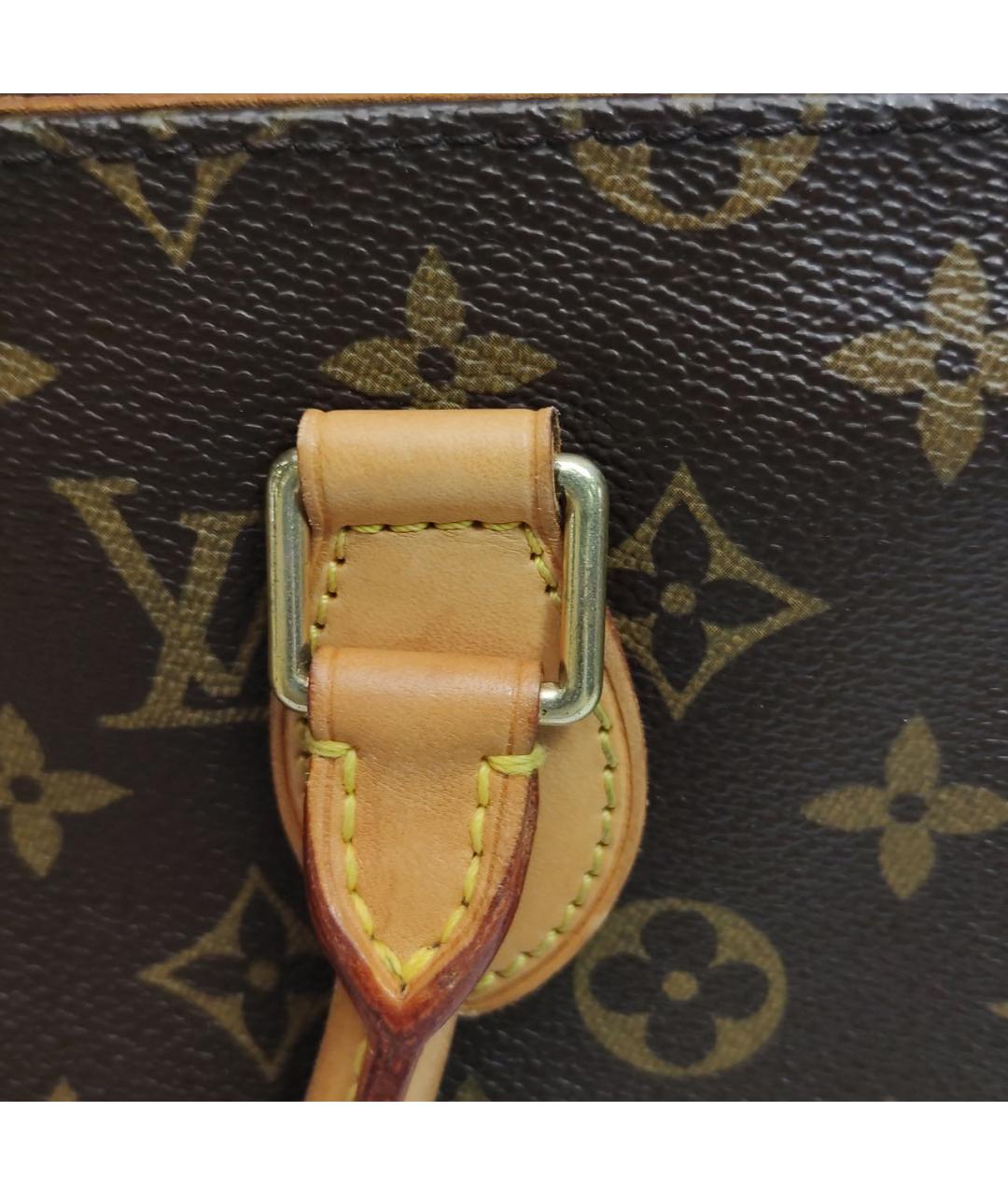 LOUIS VUITTON Коричневая сумка с короткими ручками, фото 8