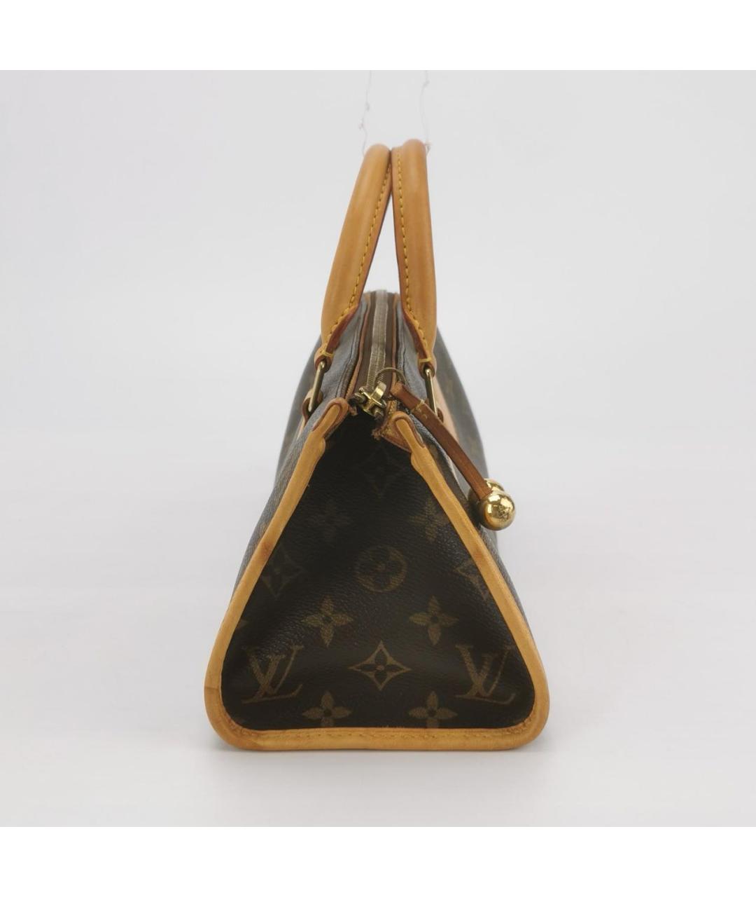 LOUIS VUITTON Коричневая сумка с короткими ручками, фото 2