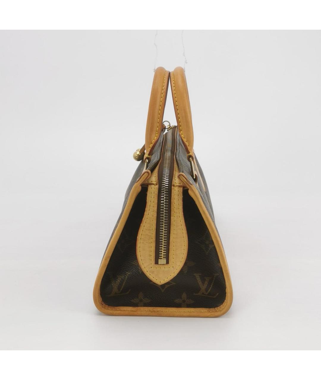 LOUIS VUITTON Коричневая сумка с короткими ручками, фото 3