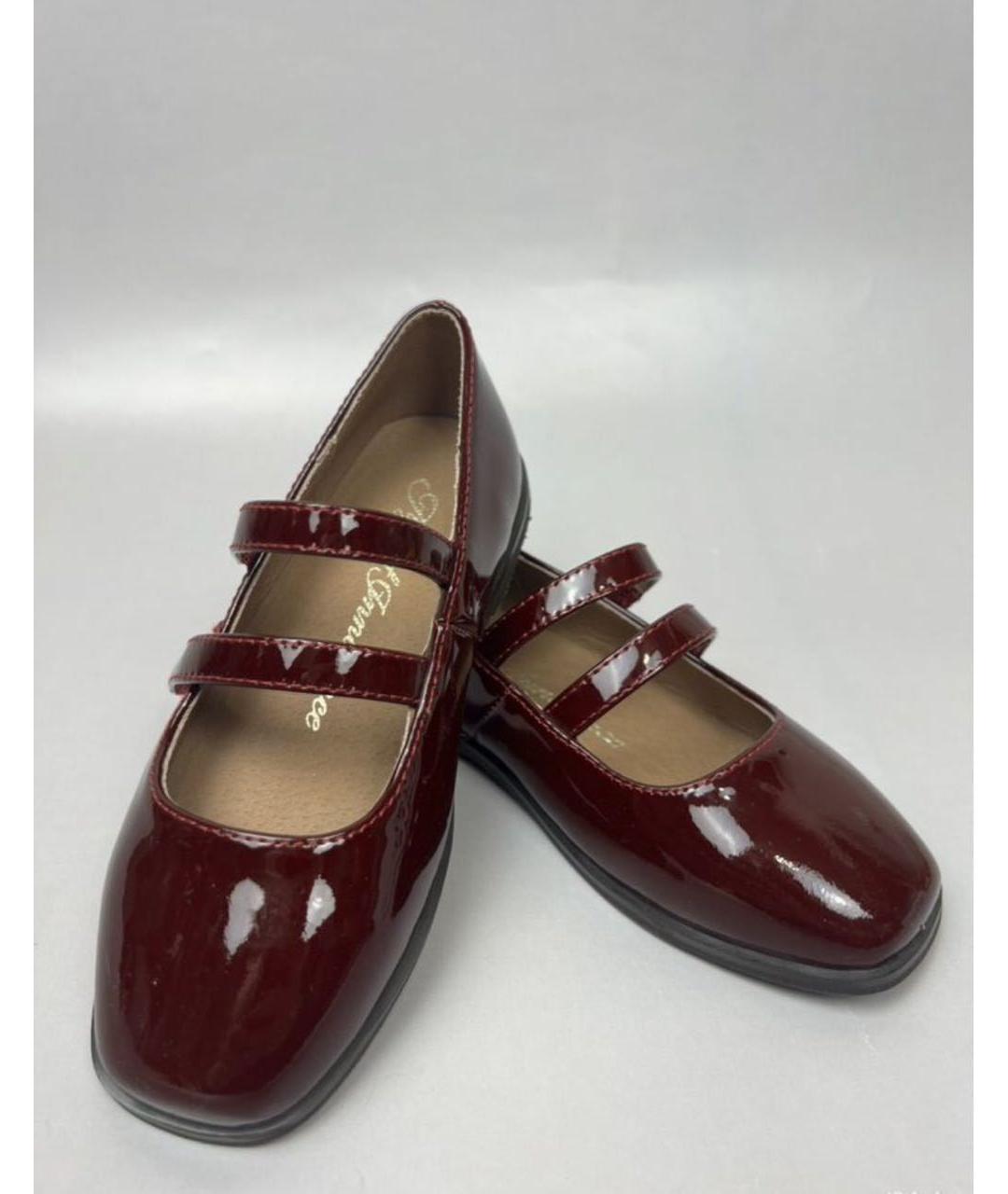 Age Of Innocence Бордовые туфли из лакированной кожи, фото 3