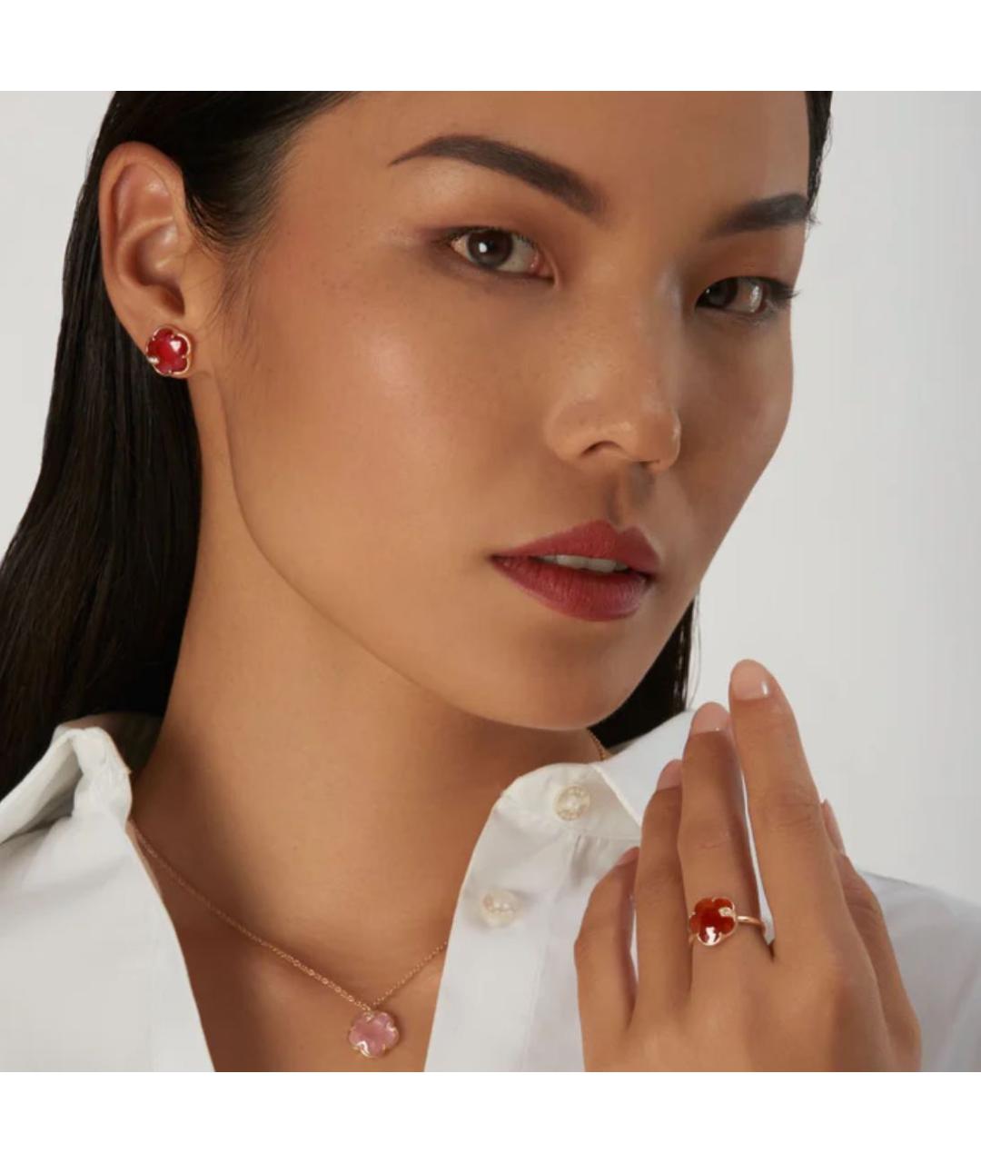 PASQUALE BRUNI Красные серьги из розового золота, фото 2