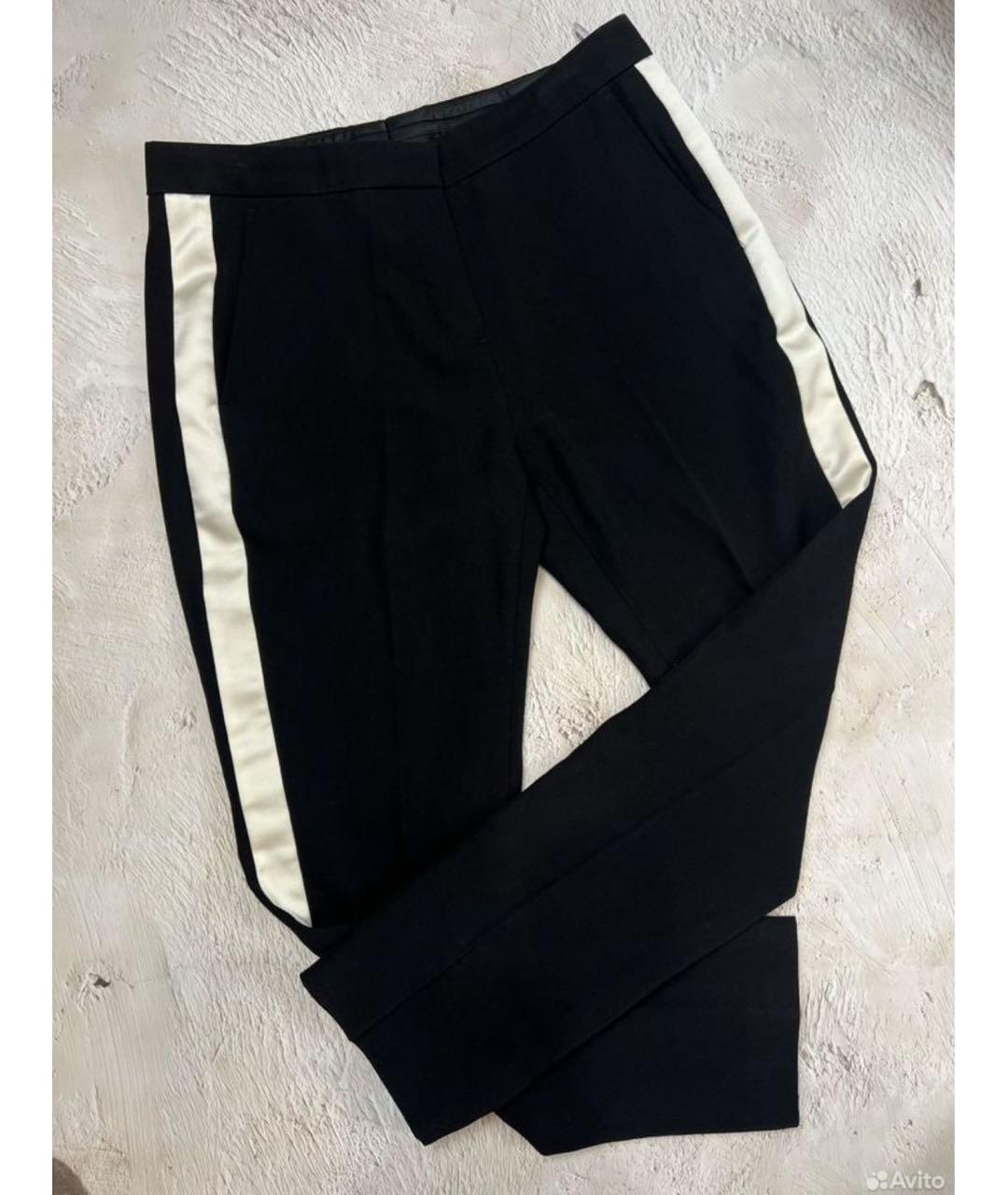 BURBERRY Черные шерстяные брюки узкие, фото 3