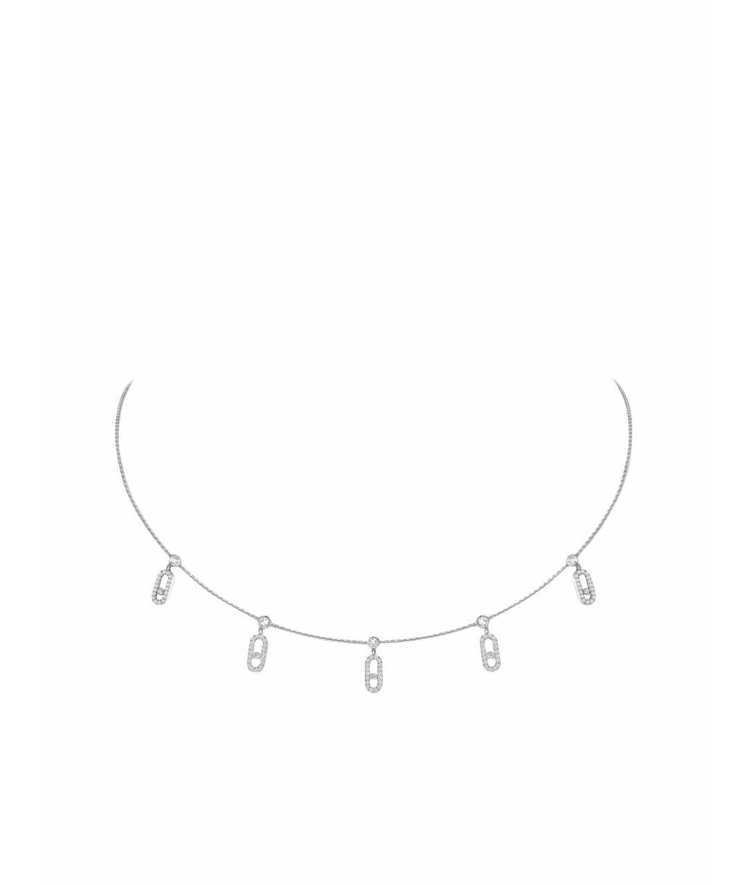 MESSIKA Серебряная цепочка/подвеска из белого золота, фото 1