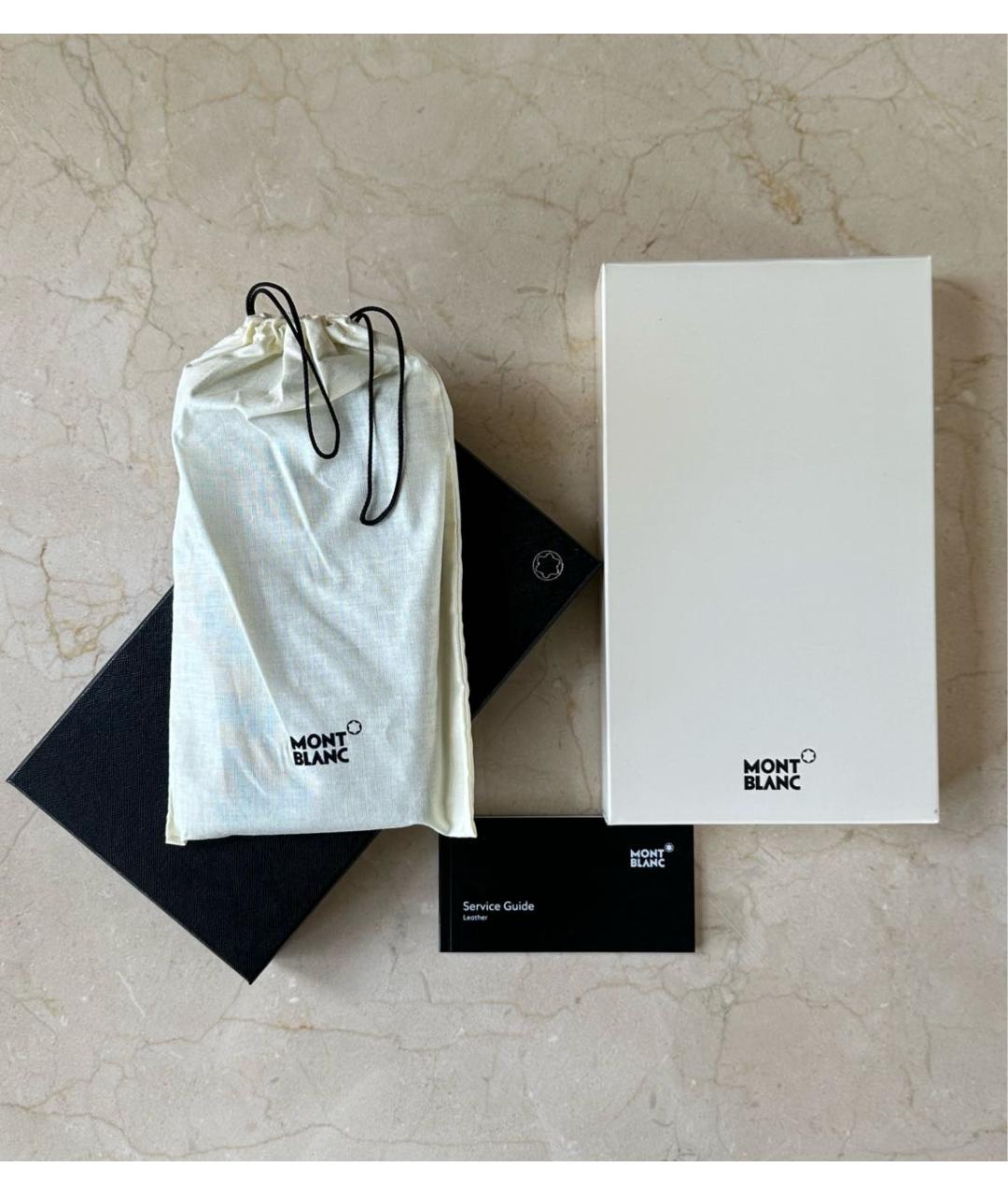 MONTBLANC Коричневый кожаный кошелек, фото 7