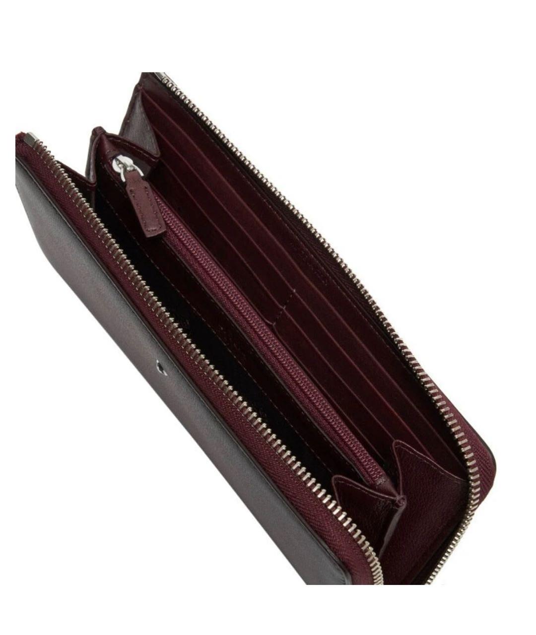 MONTBLANC Коричневый кожаный кошелек, фото 2