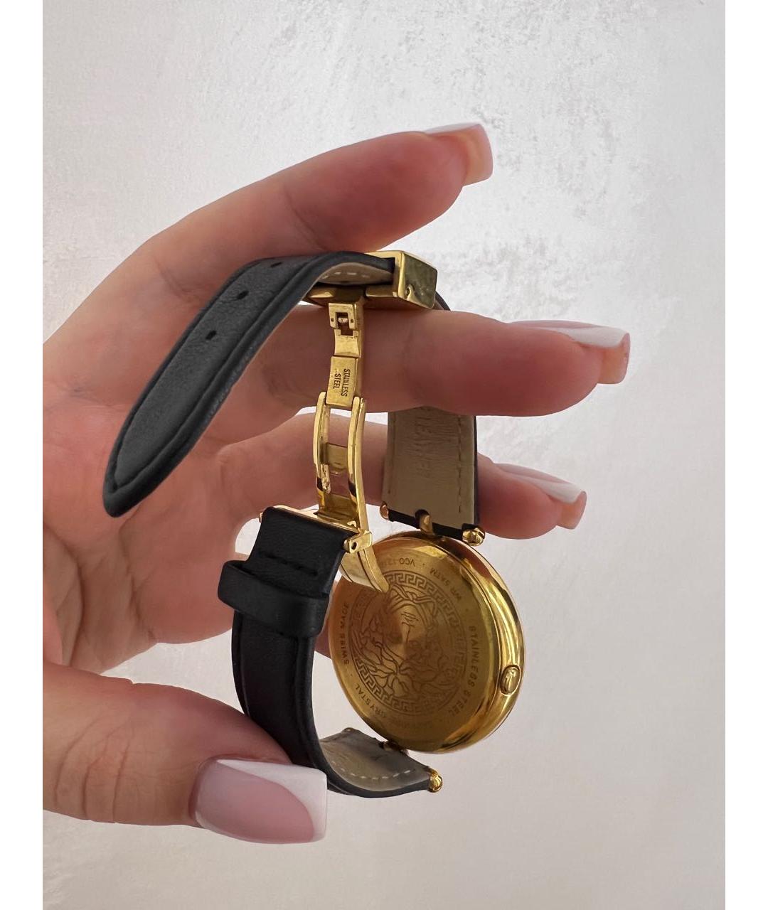 VERSACE Золотые часы из желтого золота, фото 3