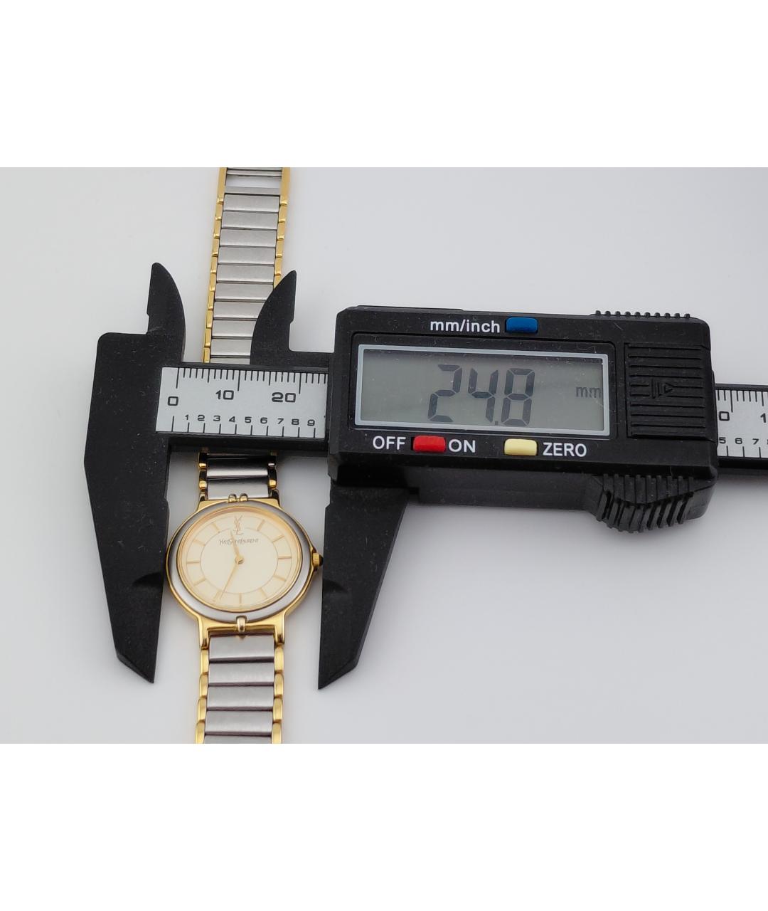 SAINT LAURENT Серебряные стальные часы, фото 6