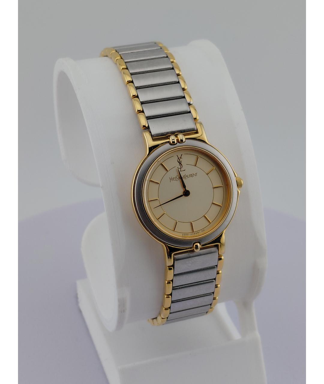 SAINT LAURENT Серебряные стальные часы, фото 9