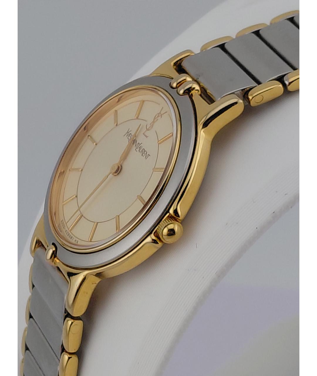 SAINT LAURENT Серебряные стальные часы, фото 2