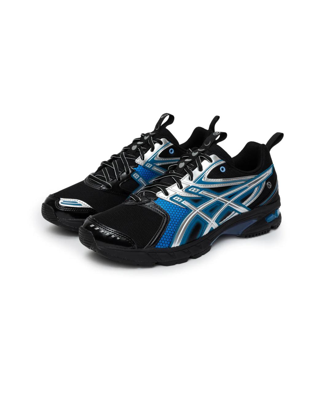 ASICS Черные текстильные низкие кроссовки / кеды, фото 2