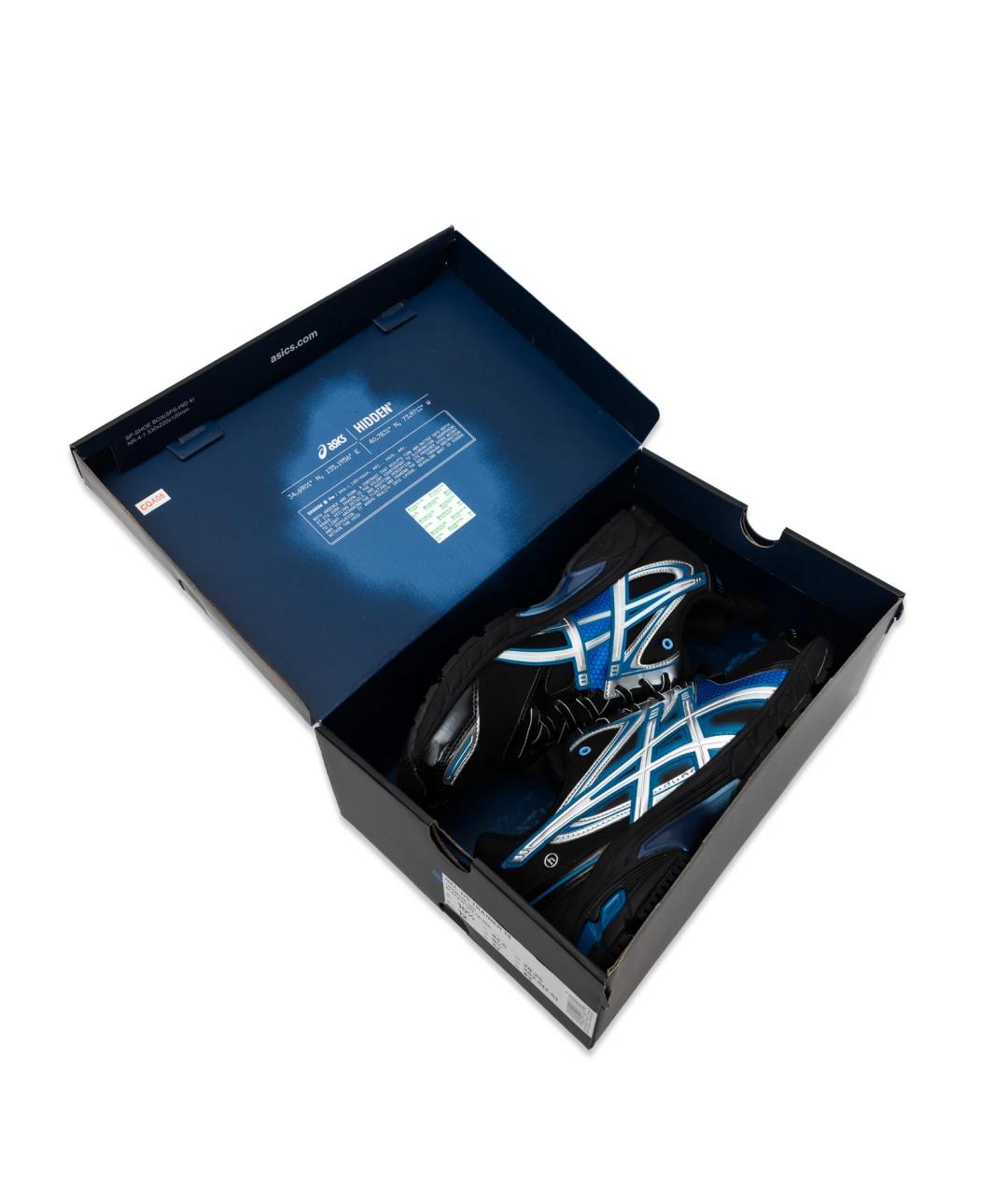 ASICS Черные текстильные низкие кроссовки / кеды, фото 3