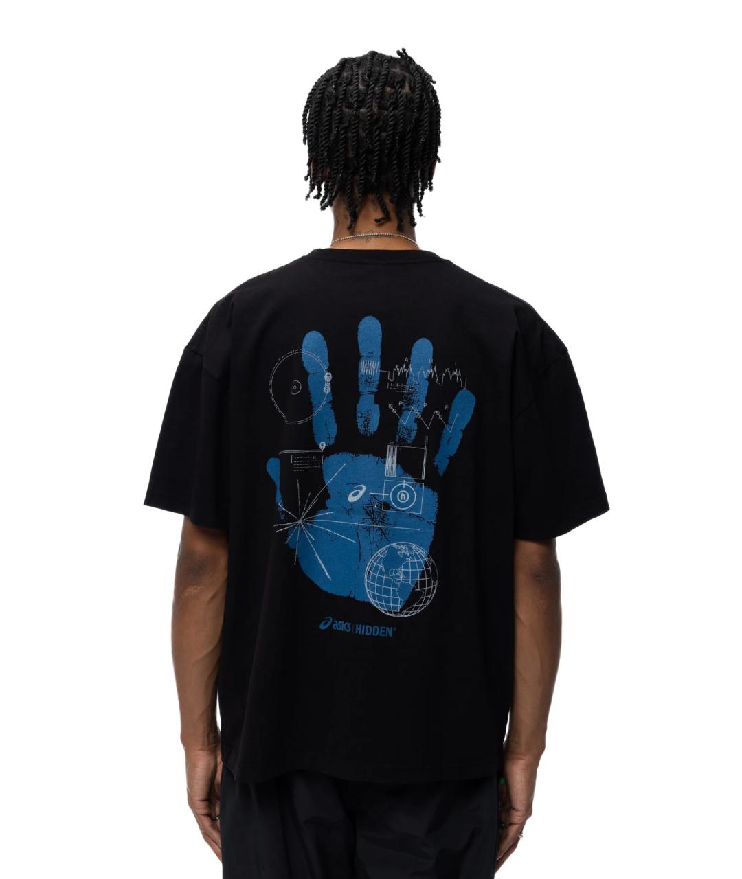 HIDDEN NY Черная хлопковая футболка, фото 2