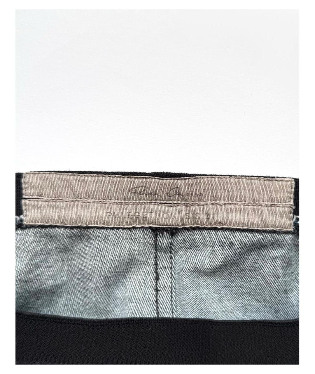 RICK OWENS Темно-синие хлопковые леггинсы и велосипедки, фото 5