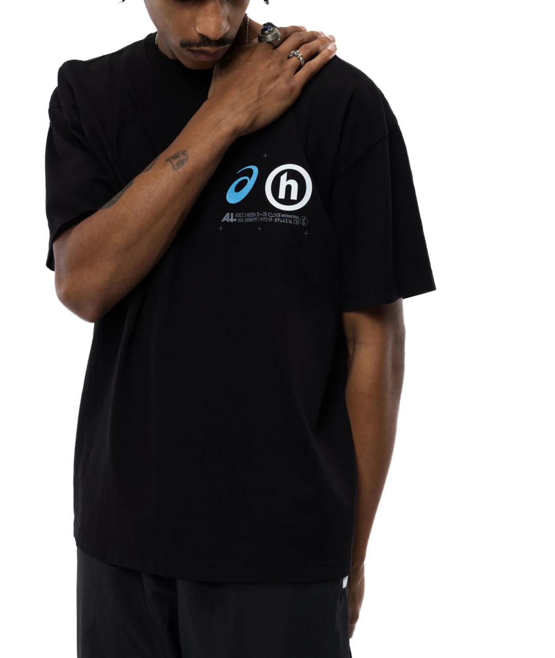 HIDDEN NY Черная хлопковая футболка, фото 3