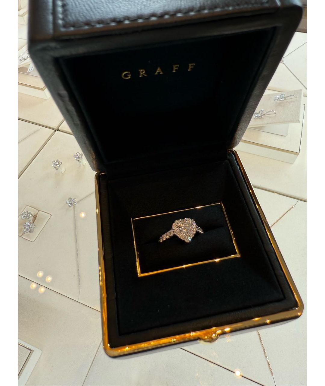 GRAFF Серебряное кольцо из белого золота, фото 4